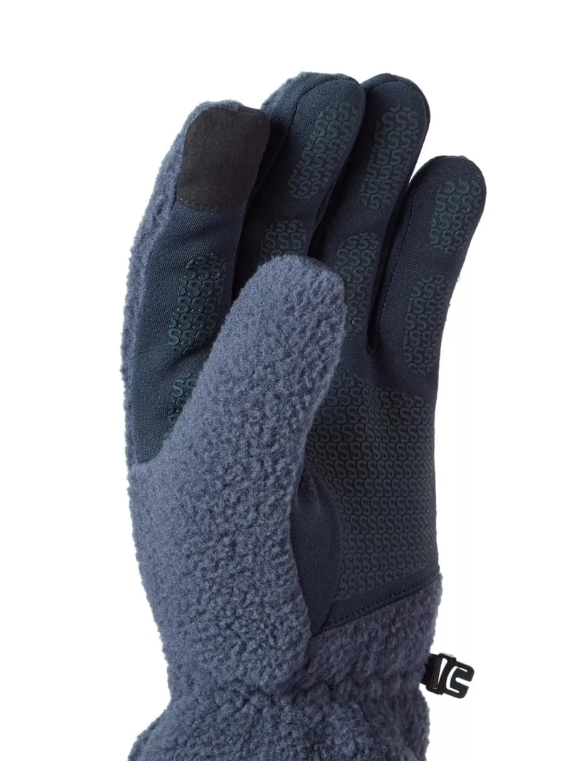 Sealskinz Hoveton Aquasealz Waterproof Sherpa Fleece Glove - Navy-1